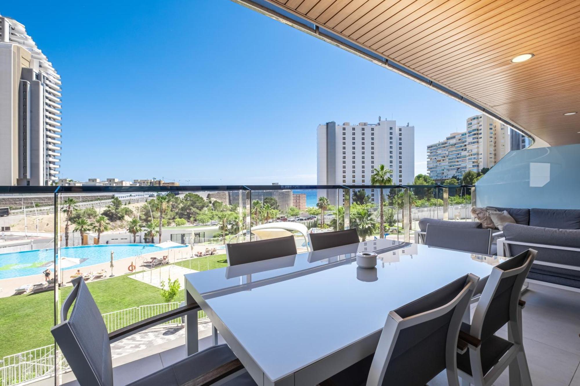 Sunset Waves Siesta Apartman Benidorm Kültér fotó